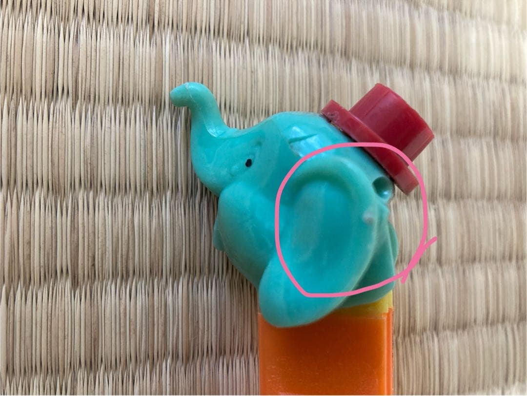 Pezヴィンテージ エレファント　象　ダンボ　 Dispenser ペッツ