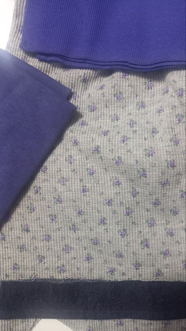 デニムスカート付き