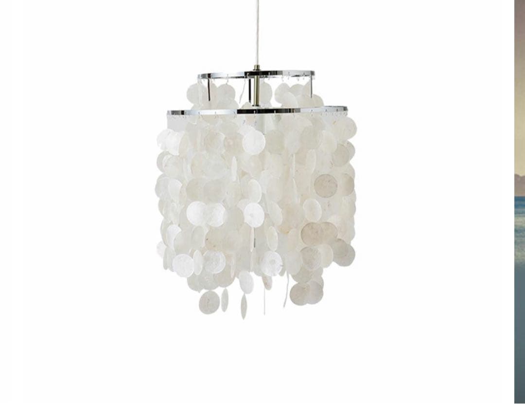 〔ビア〕ハモサ　カマクラ hamosa 貝殻　シェル照明　ライト