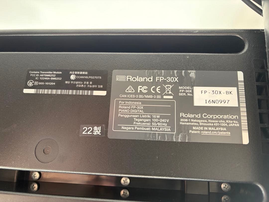 Roland FP-30X 電子ピアノ 本体