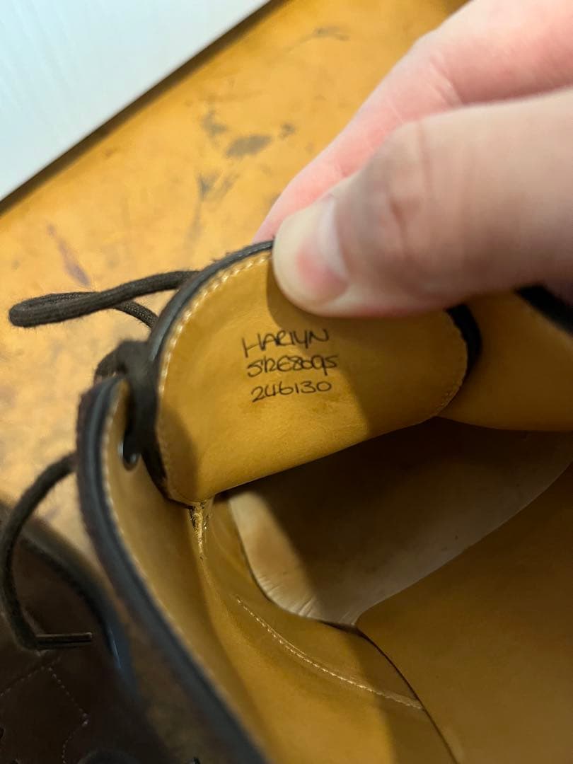 12/22 出品最終JOHN LOBB HARLYN 5.5 8695