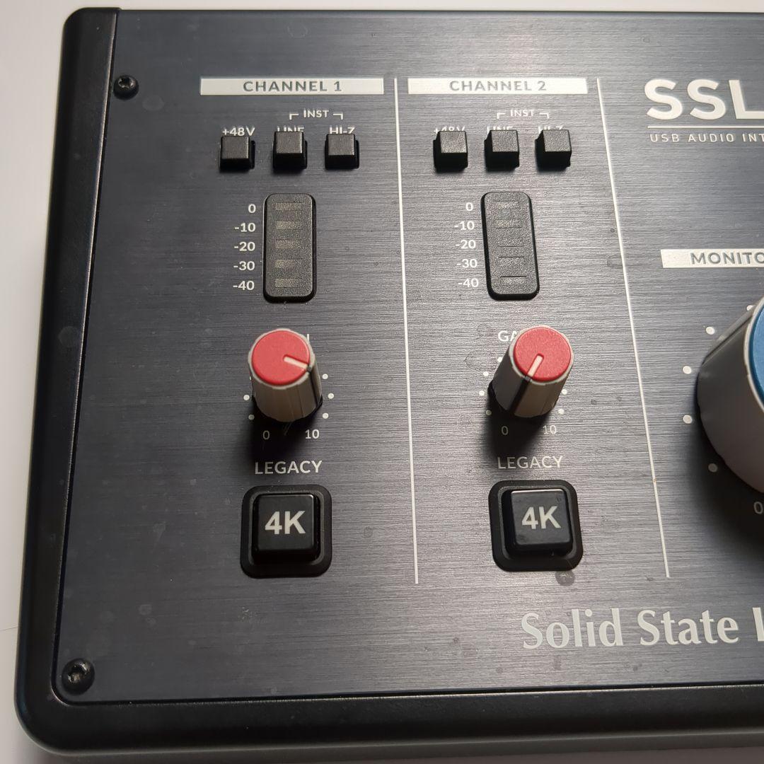 Solid State Logic SSL2 オーディオインターフェース