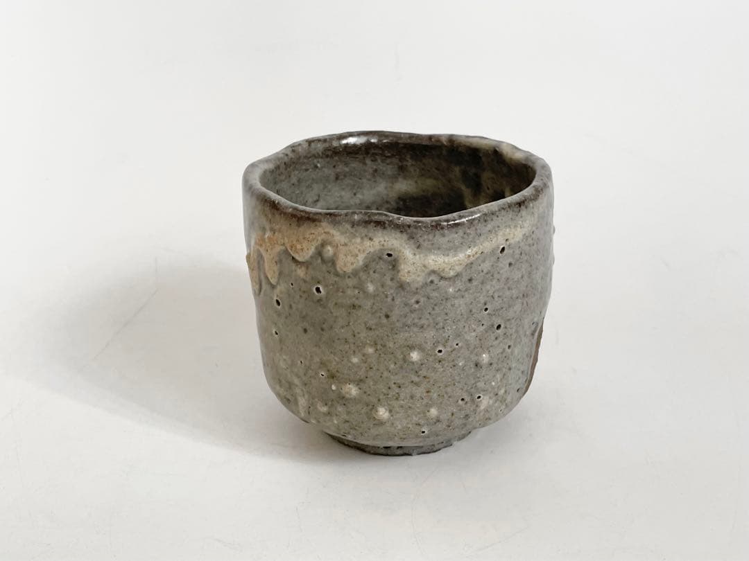 陶芸家　辻清明　唐津　筒向付　湯呑　角向付　箱なし