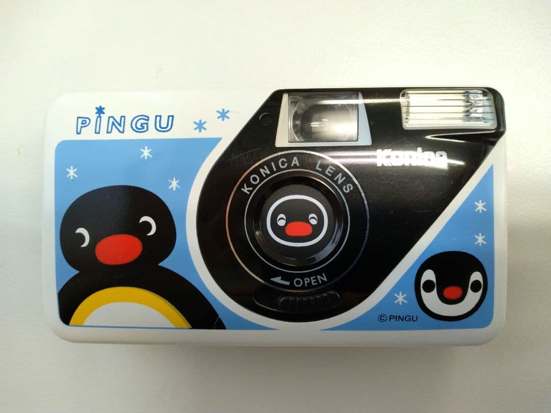 ピングー　フィルムカメラ　konica