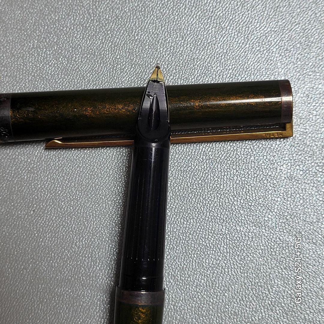 S.T.Dupont デュポン 万年筆 SILVER ペン先18金 筆記未確認