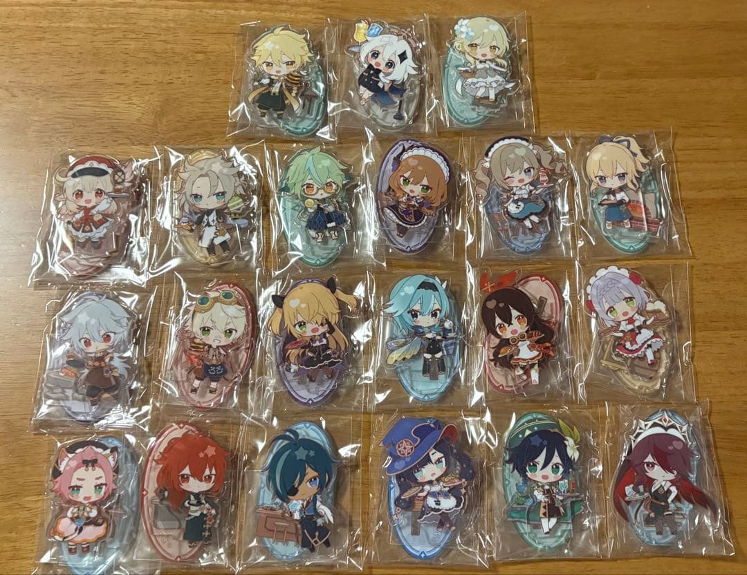 原神 スイパラ アクリルスタンド モンド コンプリートセット