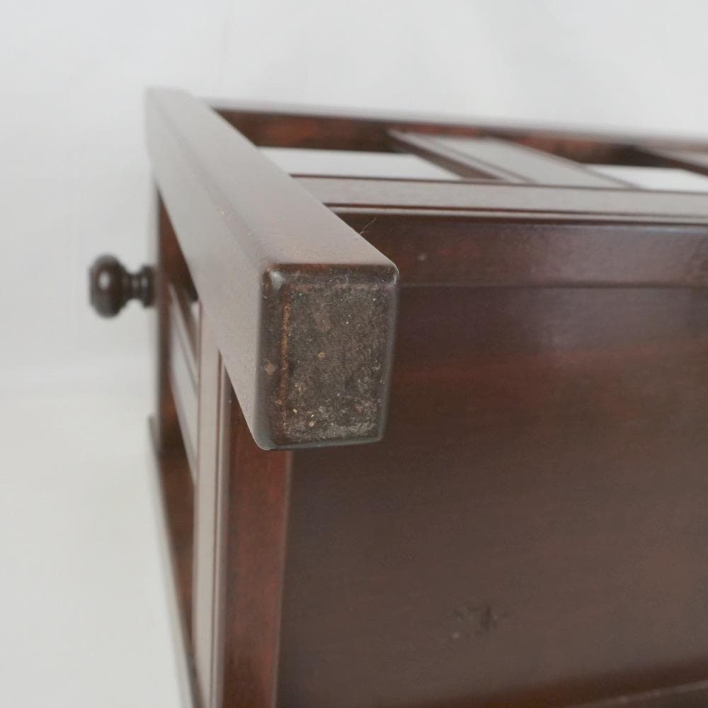 マガジンラック 松本民芸家具 無垢 雑誌入れ