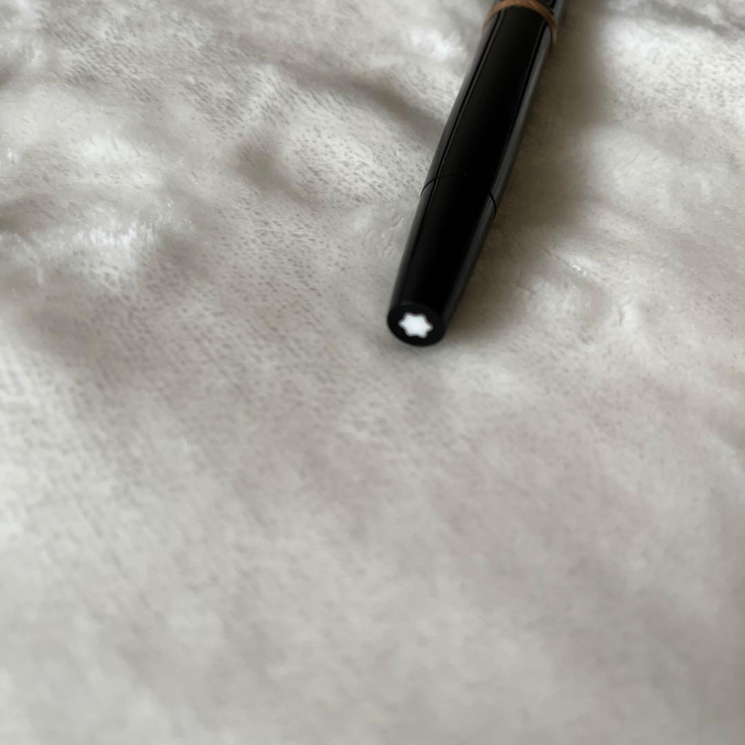 MONT BLANC No.24黒 万年筆 金色クリップ