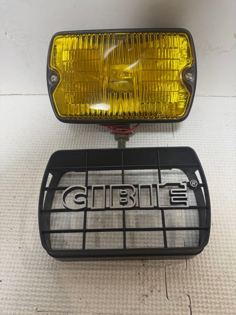 当時物　CIBIEランプ　IODE35 カバー付き