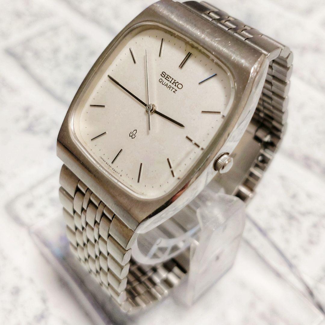 ヴィンテージ　男女兼用 セイコー　シャリオ　クォーツ腕時計　シルバー　稼働品