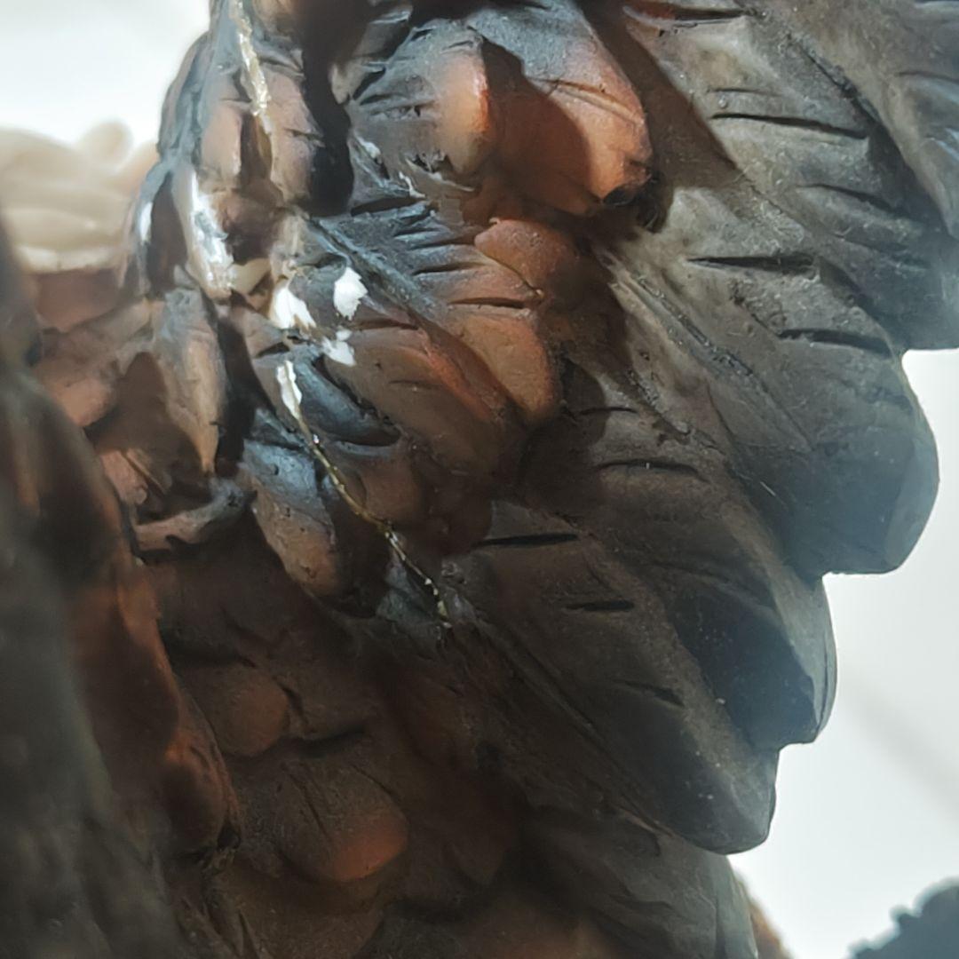 Bald Eagles フィギュリン 親子 ヒナ