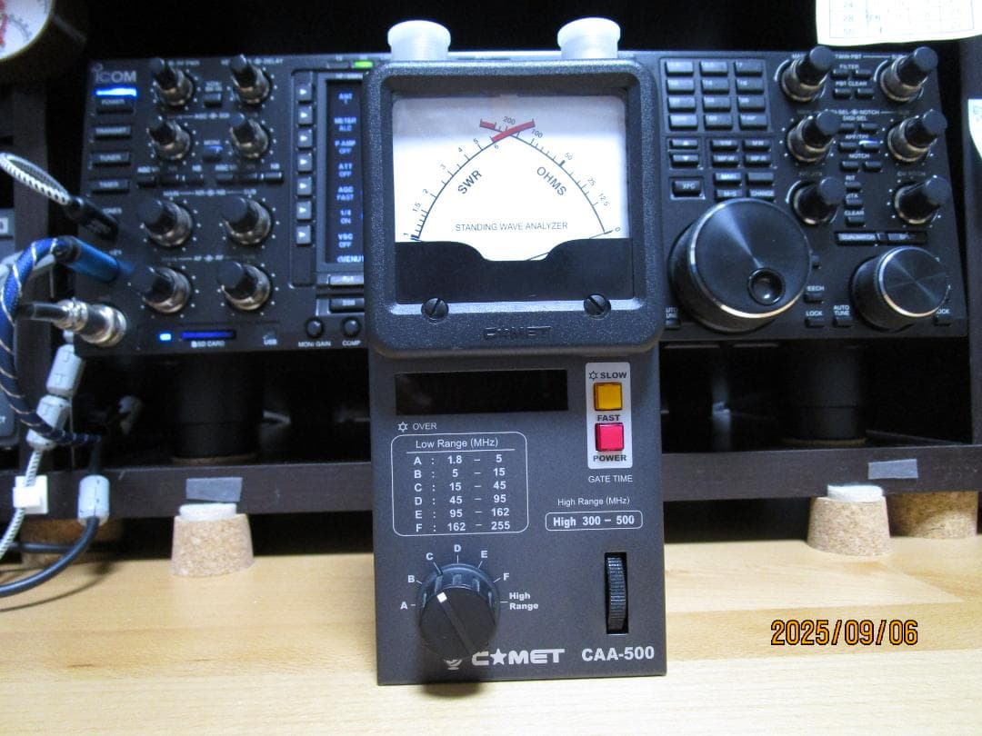 COMET CAA-500 ANT SWRアナライザー