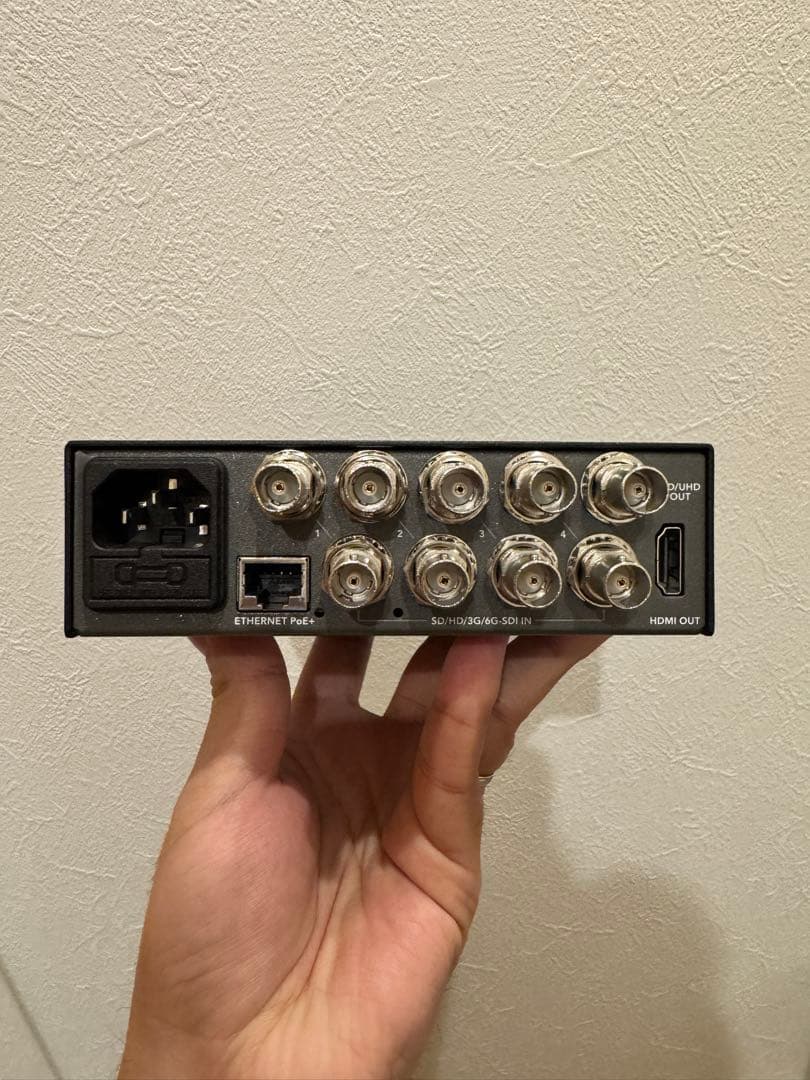 Blackmagic MultiView 4｜4入力マルチビュー｜動作確認済