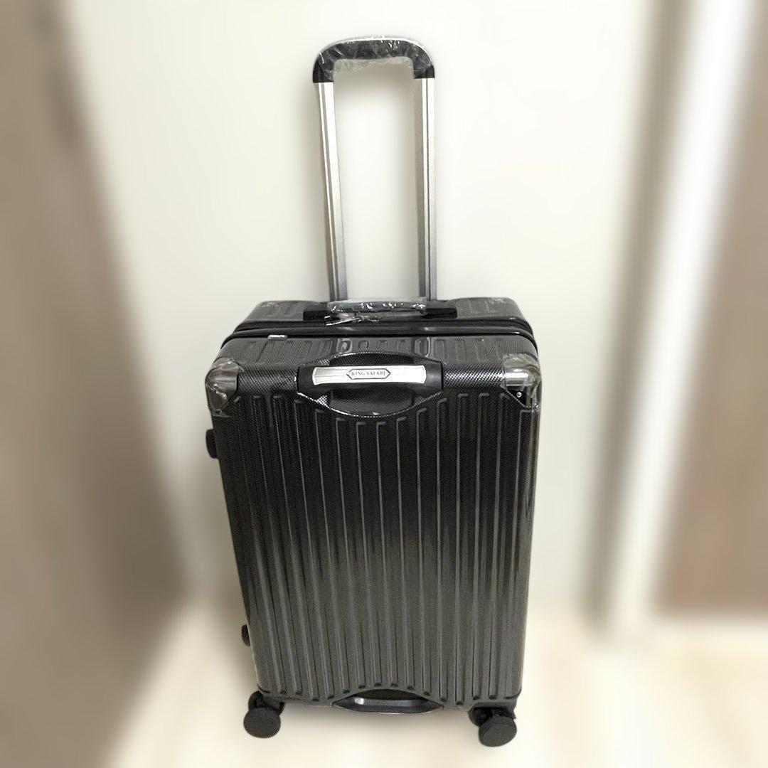 キャリーケース　24インチ　スーツケース　② ブラック　黒　四輪キャスター