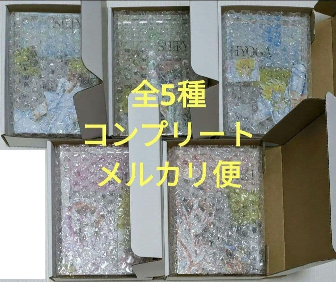 聖闘士星矢 名シーンアクリルブロック全5種コンプ週刊少年チャンピオン全員サービス