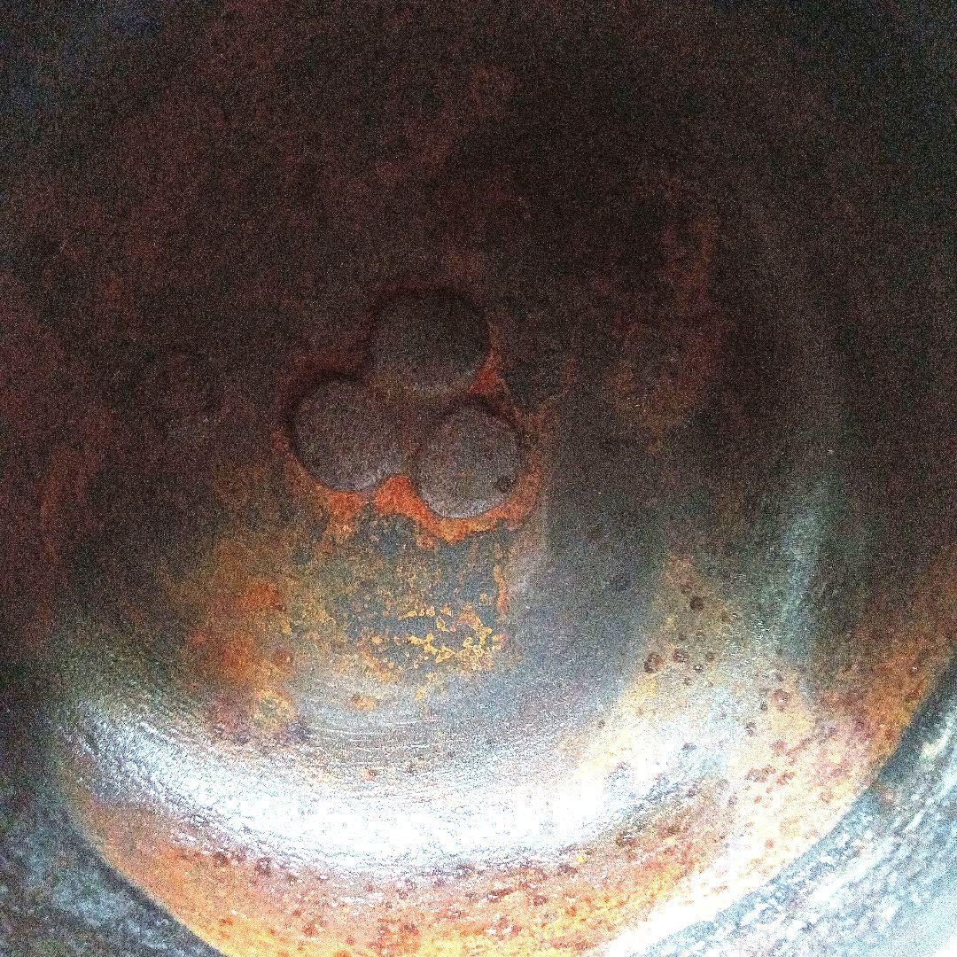 萬代屋小釜　人間国宝　釜師　高橋敬典　在銘　　茶道具