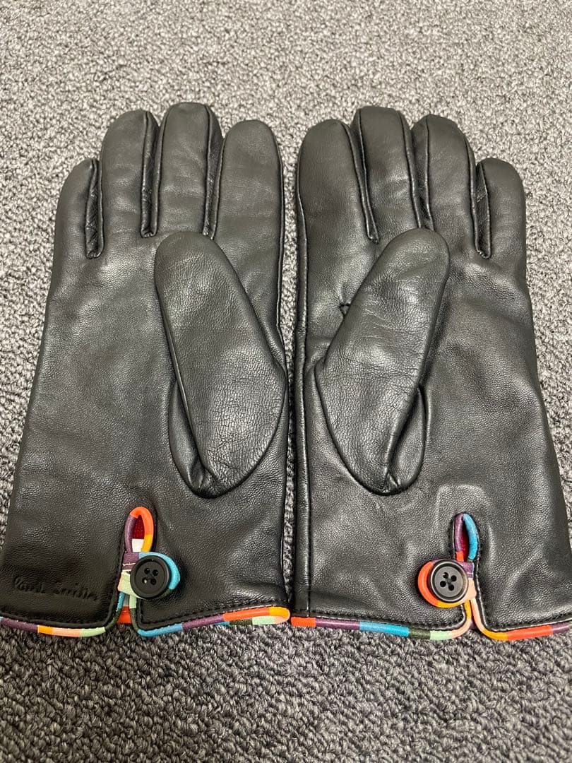 Paul Smith 黒 レザー手袋