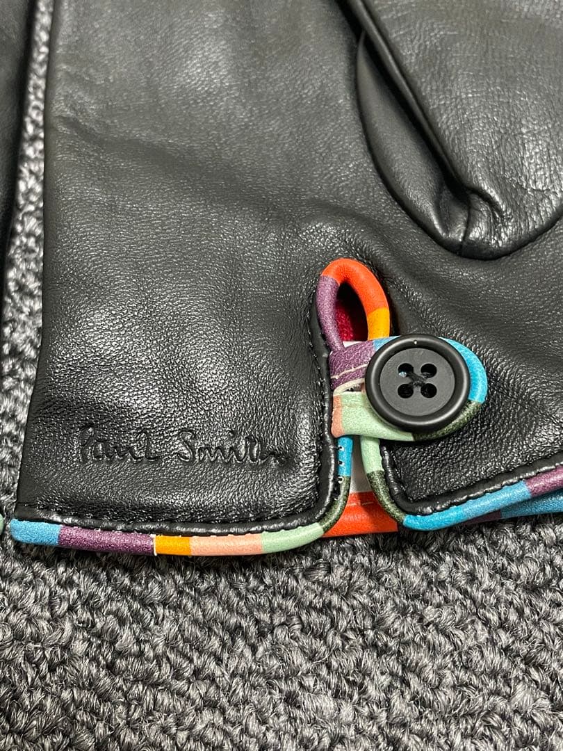Paul Smith 黒 レザー手袋