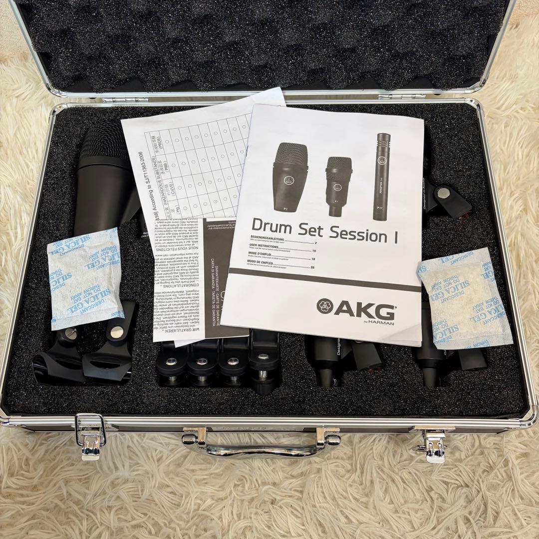 AKG Drum Set Session I コンデンサー ドラムマイクセット