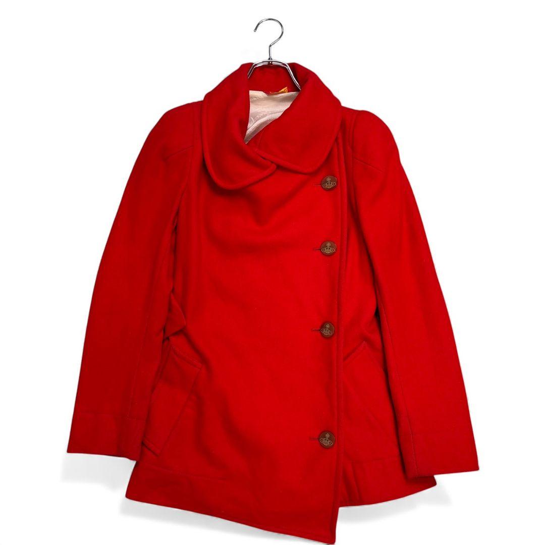 ヴィヴィアンウエストウッド コート オリゾンティ ねじれ 変形 パンク オーブ