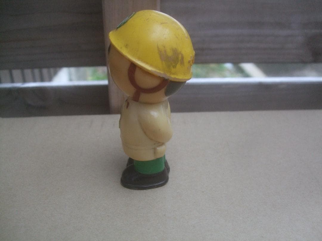 昭和レトロ★大成建設・ソフビ人形