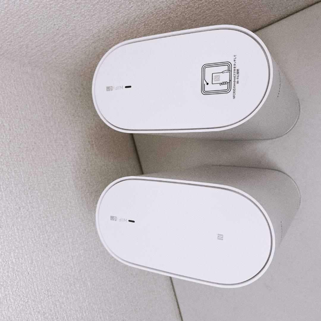 HUAWEI WiFi Mesh 7 AX6600 無線ルーター美品 2つセット