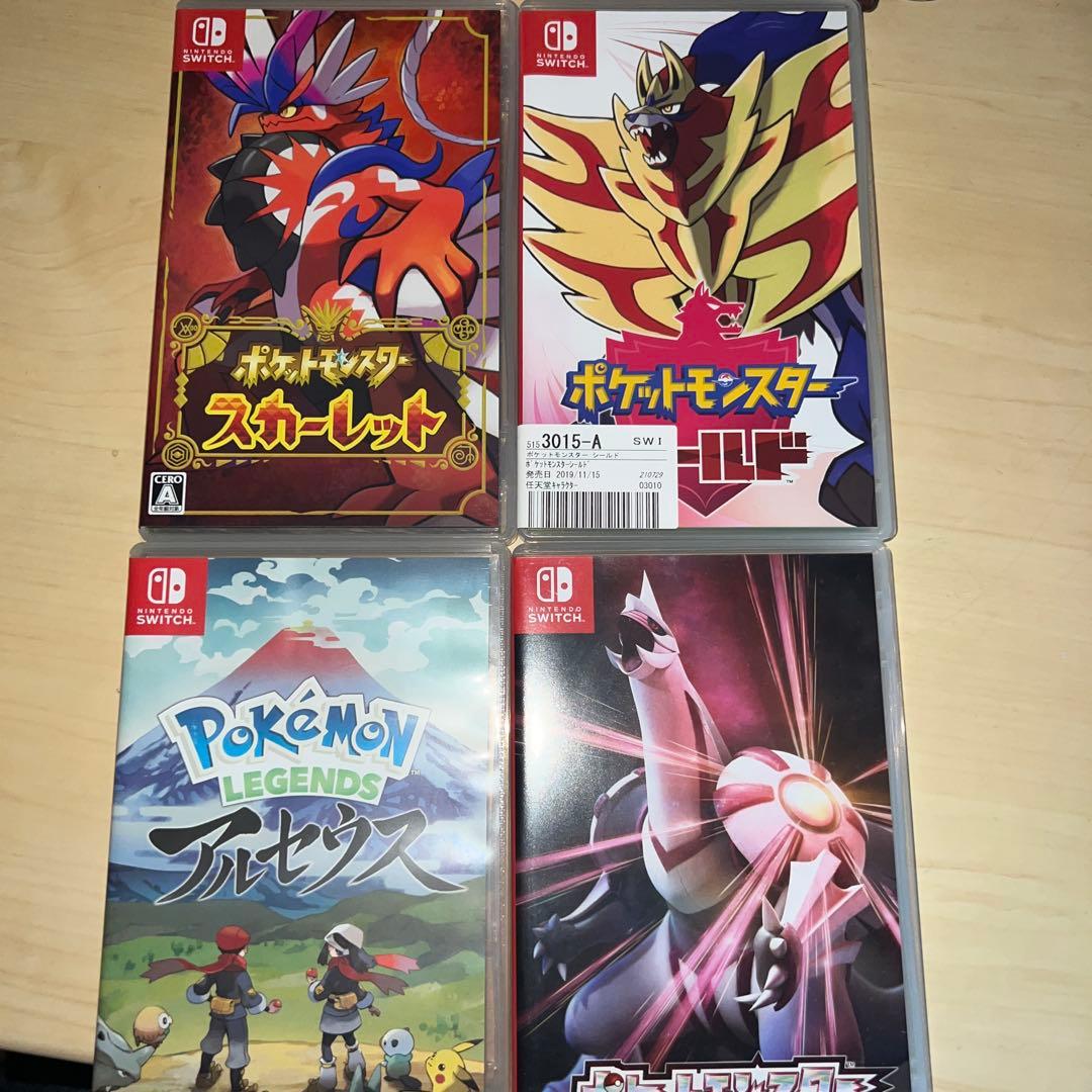 Switchパッケージ版 ポケモンソフト詰め合わせ