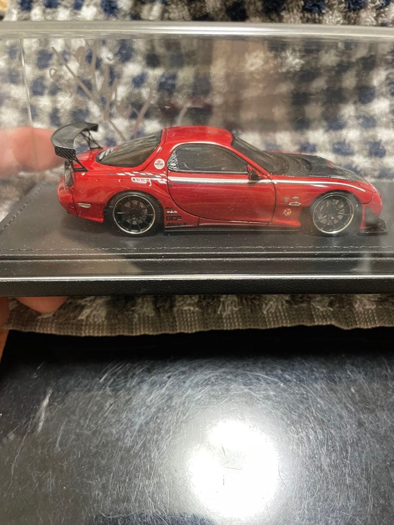 イグニッションモデル　FD3S 魔王号　レッド　1/43