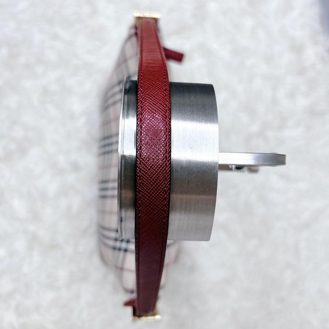 BURBERRY バーバリー ノバチェック キャンバス レザー ワンショルダー
