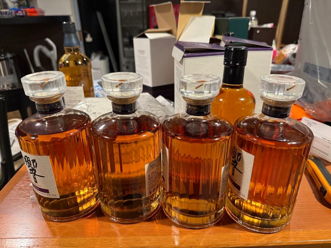 響ウイスキー4本セット