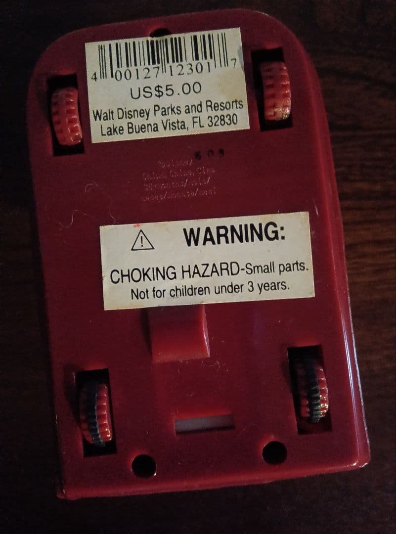 ♥DisneyWorldスプラッシュマウンテン プルバックトイ。チョロＱタイプ