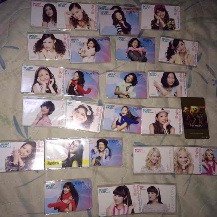 E-girls トレカ FLOWER happiness DREAM