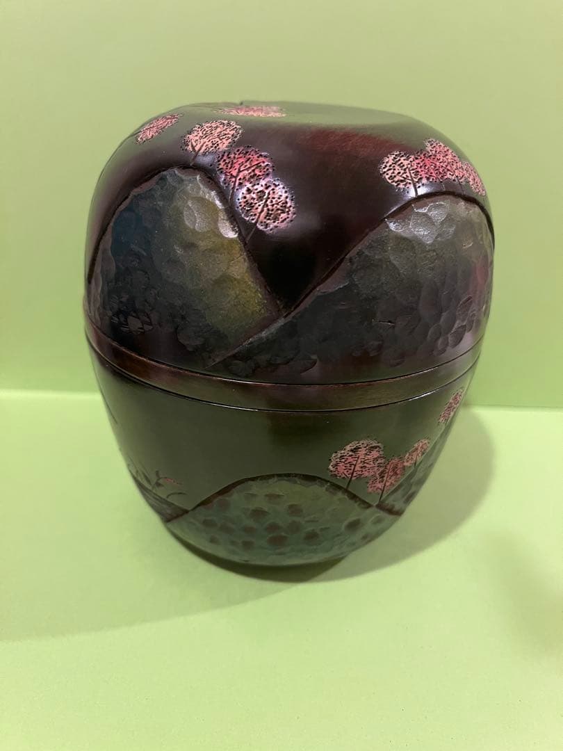 川添日記　散歩の友　お弁当　草木彫　漆