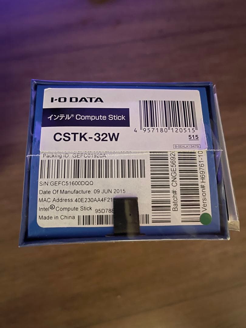 【未開封・新品】Intel Compute Stick CSTK-32W①