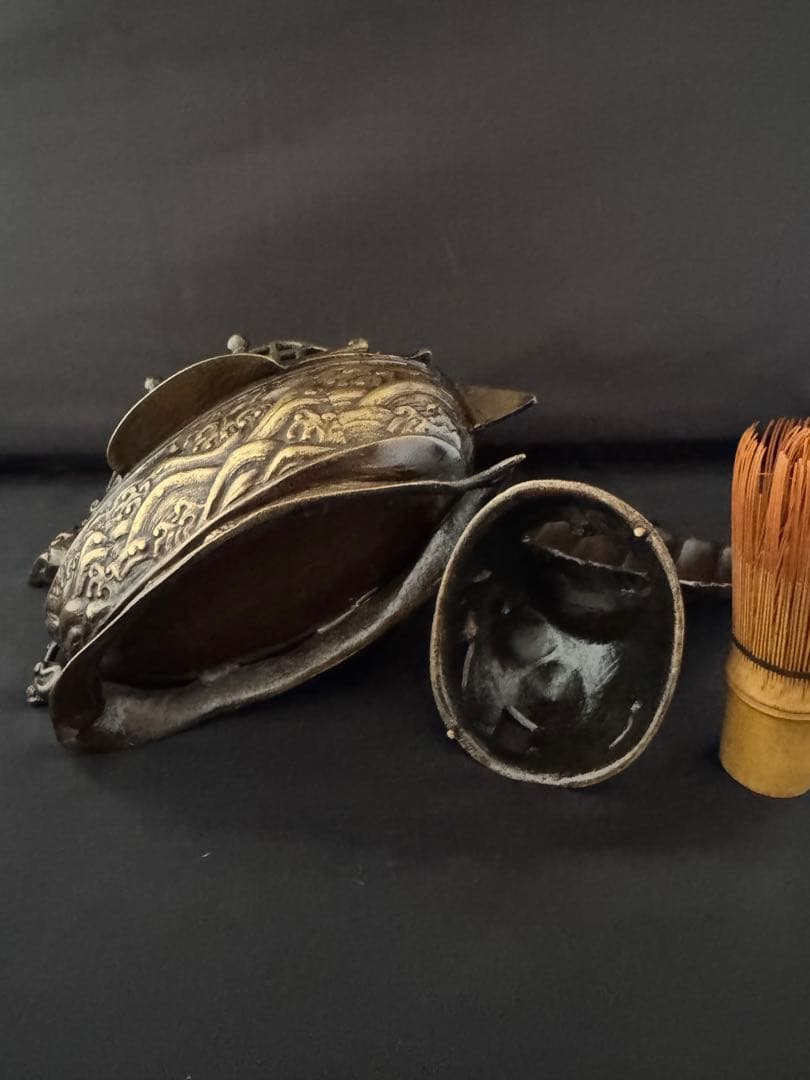 香炉 鳳凰型 宝船 銅製 彫刻 置物 開運 風水 骨董 インテリア　アンティーク