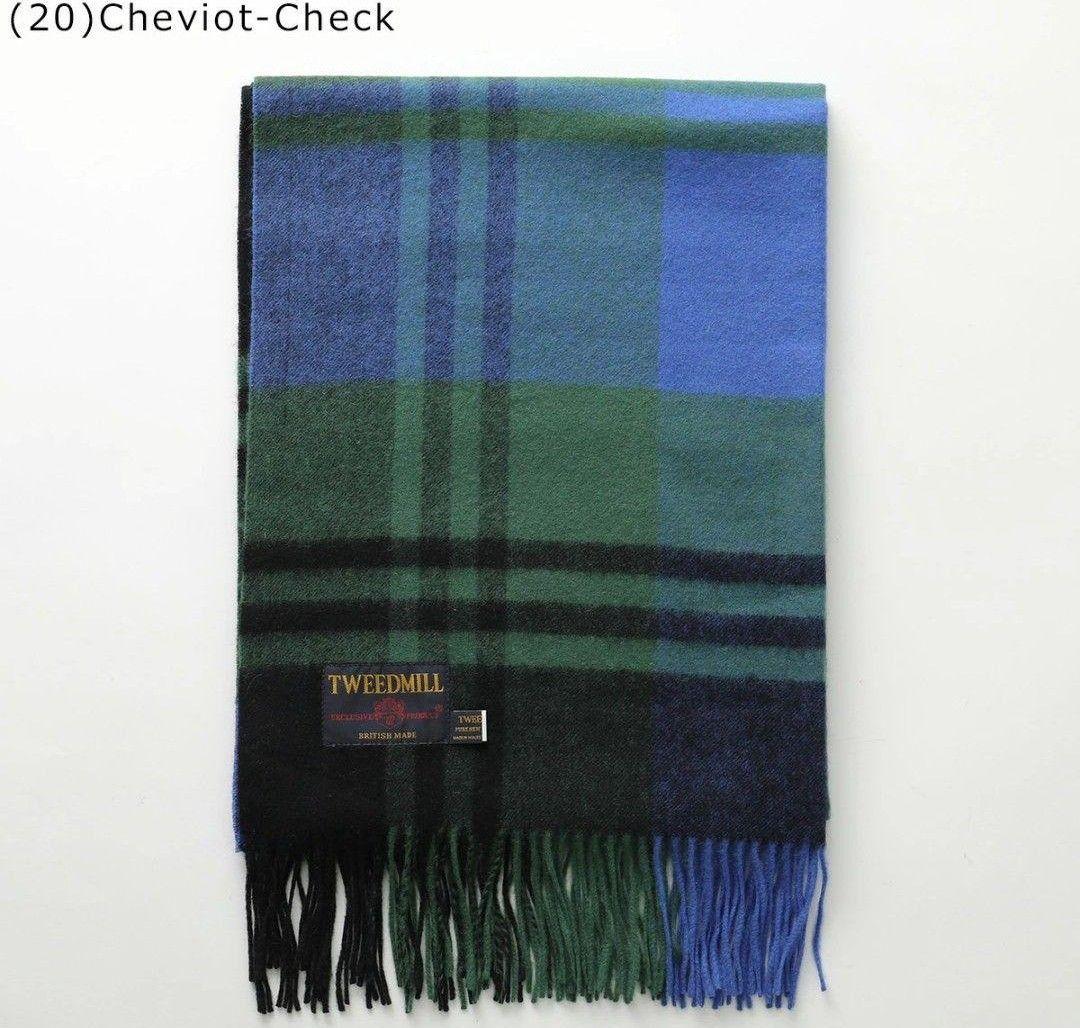 TWEEDMILL チェック柄マフラー 未使用
