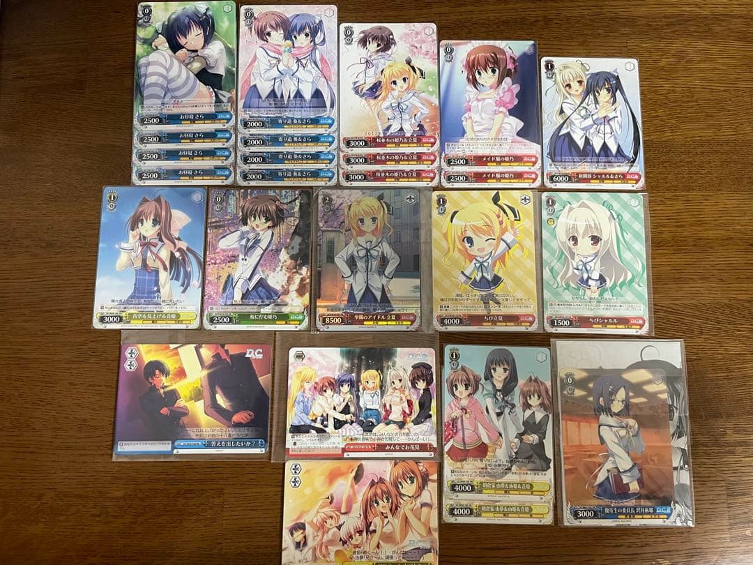 チ*中様 【全売り】D.C.シリーズ デッキ3種、スリーブ、PR等100cm分、