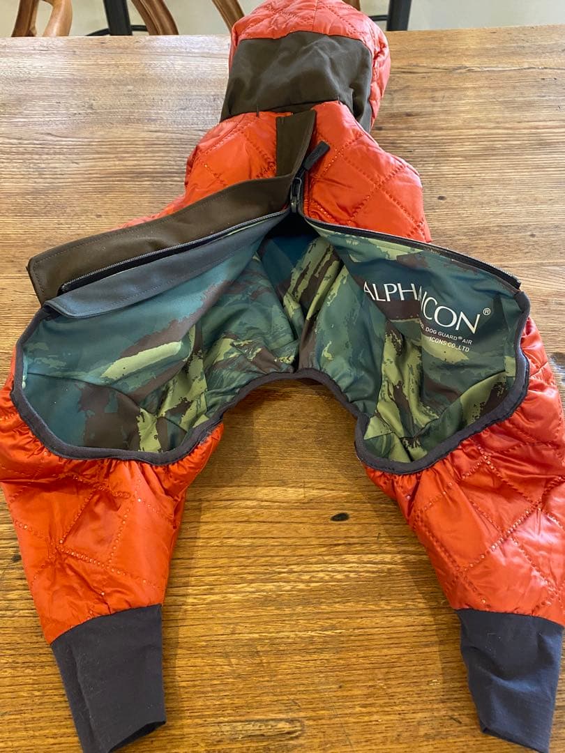 ALPHAICON アルファアイコンドッグガードエア ML 希少品レア迷彩柄