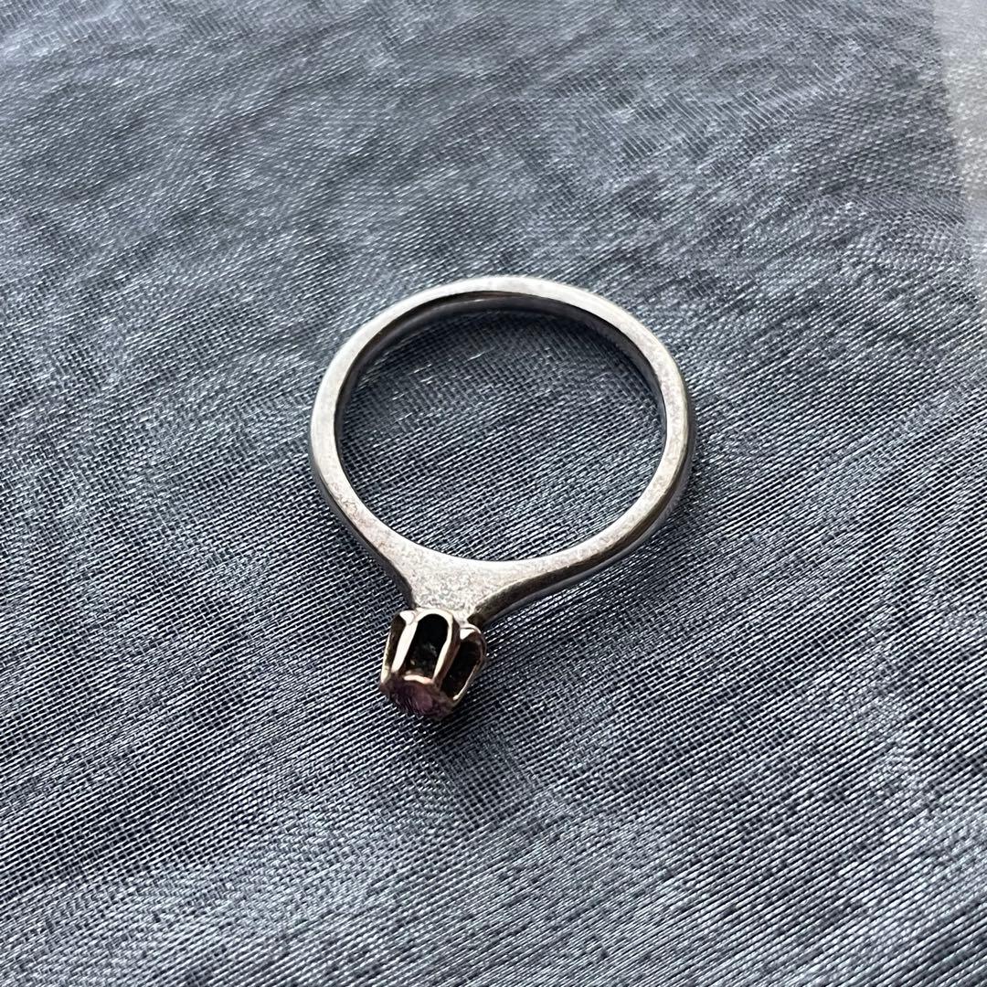 Rosa Maria ピンクサファイア シルバーリング