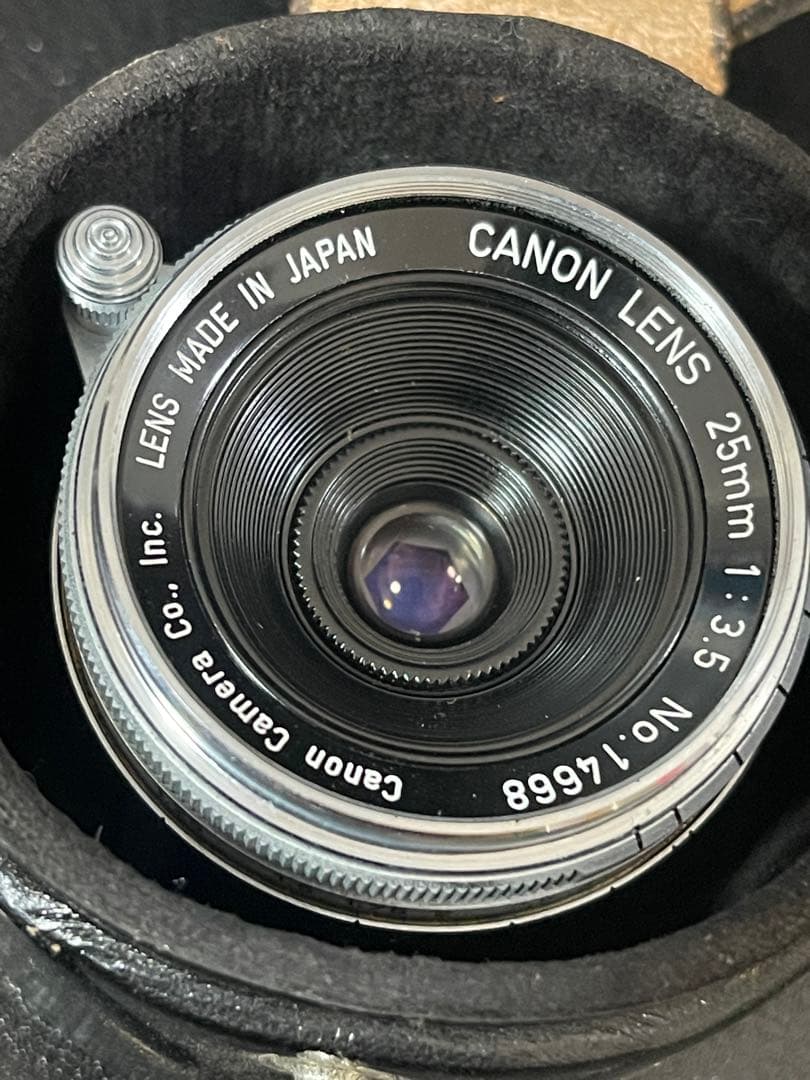 キヤノン Canon L f3.5 25mm レンズ