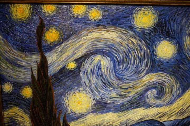 星月夜[中国のゴッホこと趙小勇作］