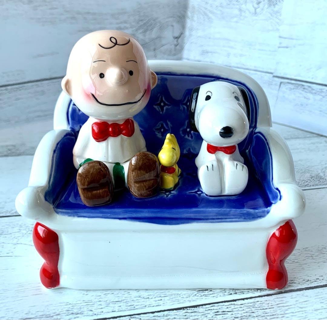レア　美品　willitts スヌーピー 40周年 陶器 オルゴール