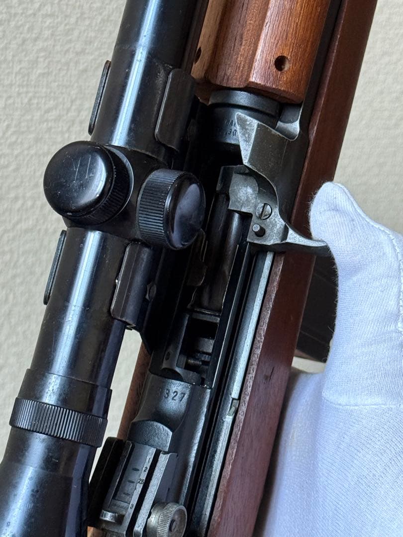 スコープ付き MGC M1カービン リアルウッド スリング オイラー モデルガン