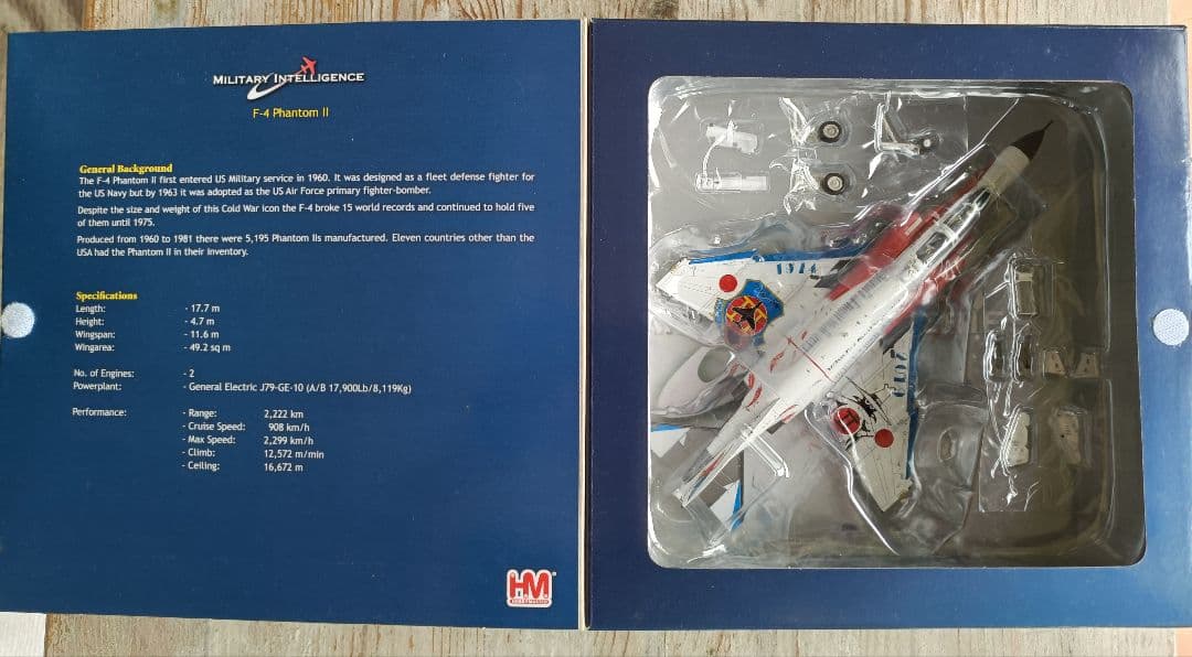 美品　ホビーマスター　F-4EJ 改ファントム 301.302飛行隊　4点セット