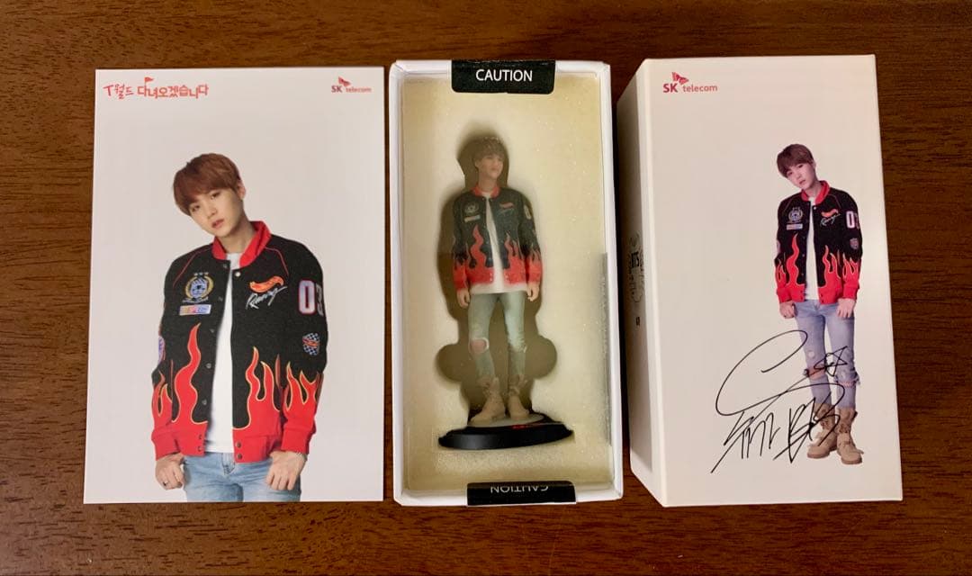 BTS SK telecom テレコム公式　フィギュア　7人