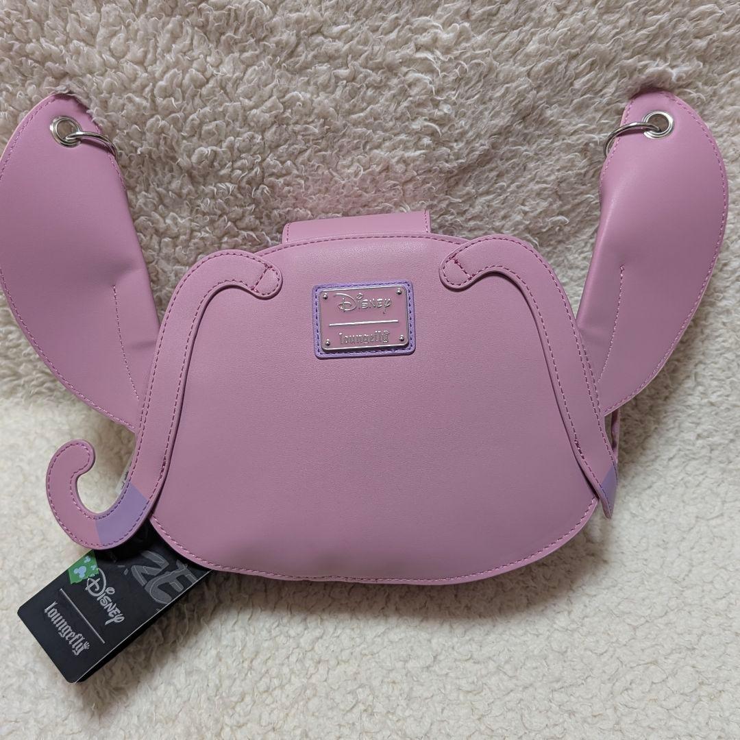 エンジェル ショルダーバッグ ラウンジフライ スティッチ 香港ディズニーランド