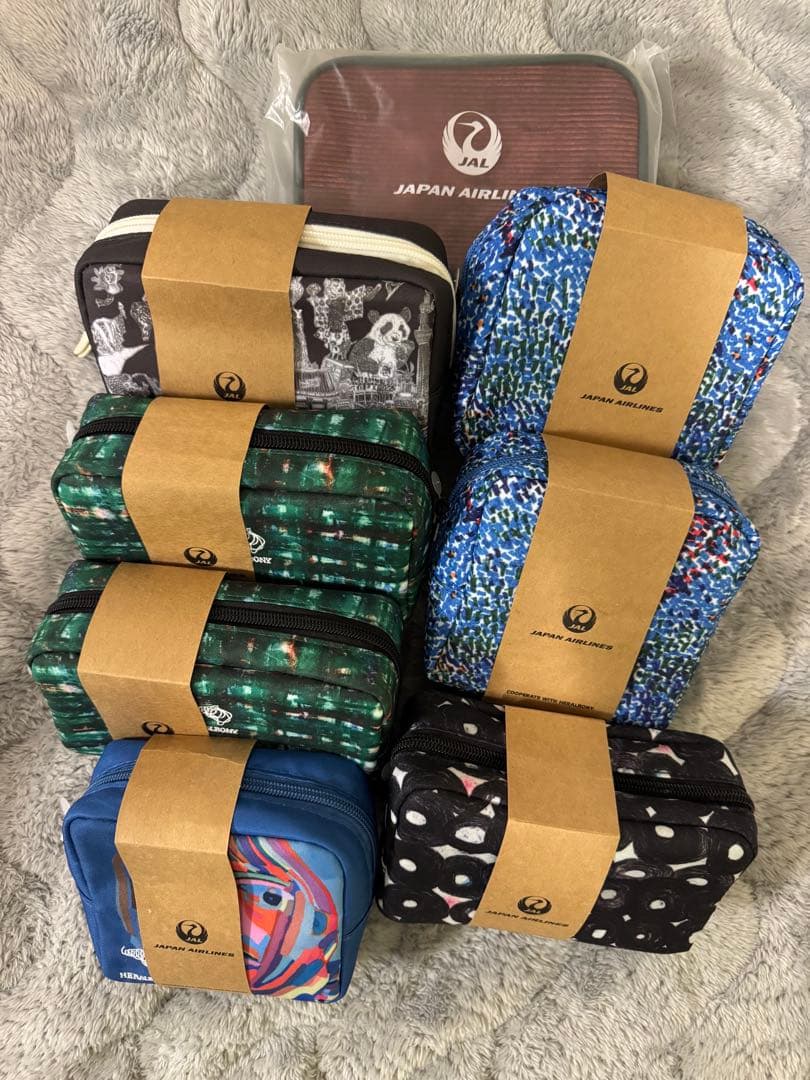 【新品未開封】JAL ビジネスクラス アメニティ ヘラルボニー 8個セット