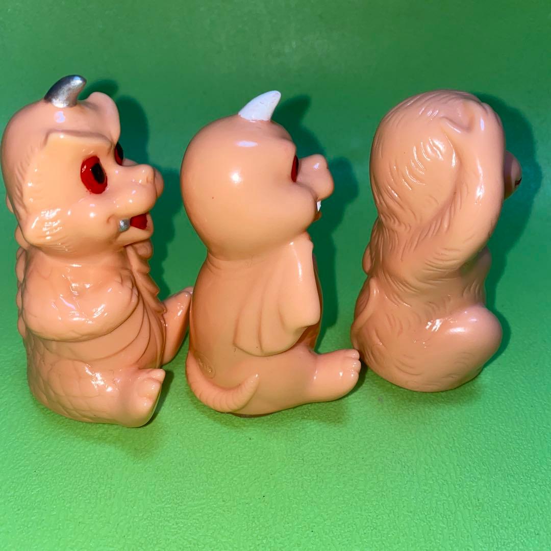 ソフビ★限定版★M1号★ウルトラQ★マルサン★復刻版★肌色成形★3体セット販売