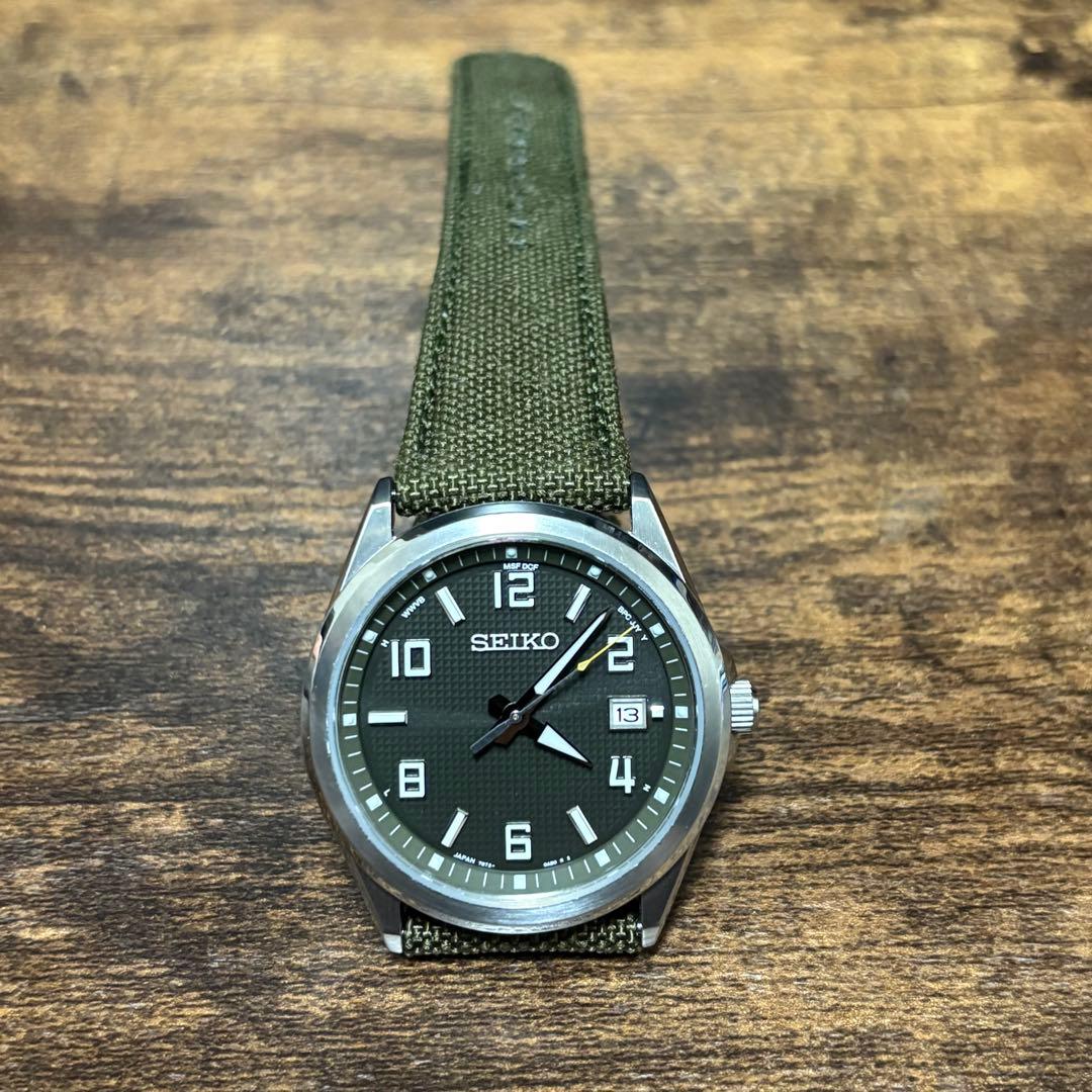 SEIKO 電波ソーラー腕時計