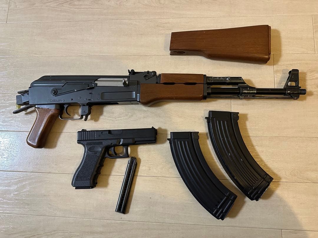 東京マルイ電動ガン、ガスブローバッグガン　6丁セット